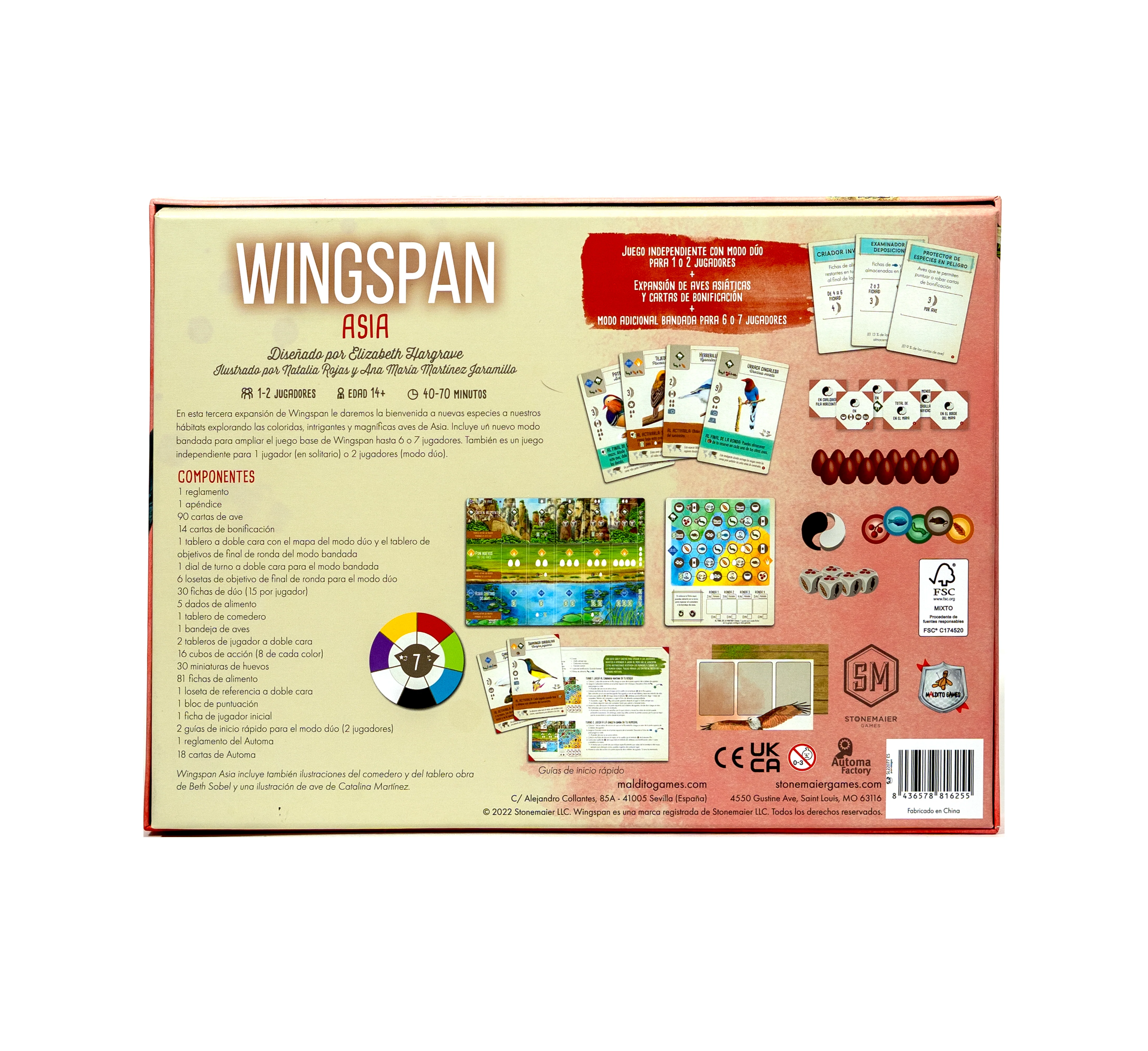 Wingspan: Expansión Asia - Image 4